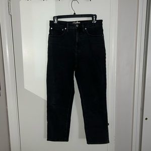 Size 27 Black Madewell Jeans